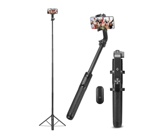SPIGEN Bluetooth Selfie Stick Long Tripod Black 8809896742009 - 1346670 - zdjęcie 5